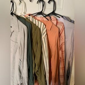 Group Sale ❤️ Proceeds for disadvantaged women (9) Various Button-Up Long Sleeve